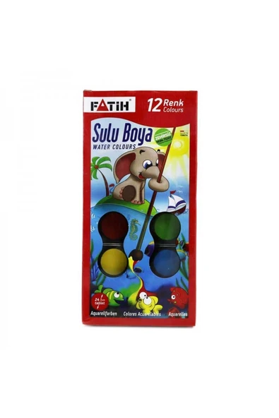 Fatih Suluboya 12 Renk Bıg Size ürün görseli 1