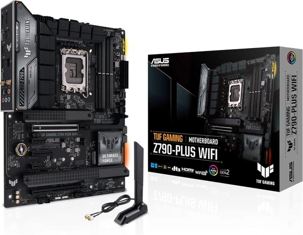 Asus TUF Gaming Z790-PLUS Wi-Fi Intel LGA1700 DDR5 ATX Anakart Teşhir ürün görseli 1