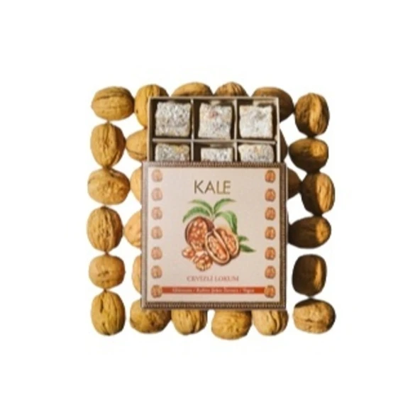 Glutensiz Şekersiz Cevizli Lokum 120 Gr ürün görseli 1