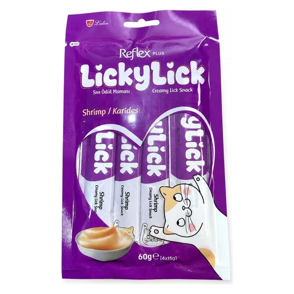 Lickylick Kedi Sıvı Ödül Karides ürün görseli 1