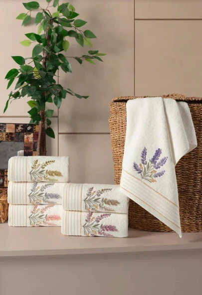Hobby Liva Style 1 6lı Havlu 50x90 Asorti ürün görseli 1