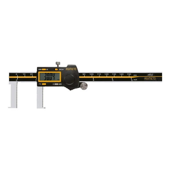 Asimeto İç Kanal Dijital Kumpas 150mm AS-309064 ürün görseli 1