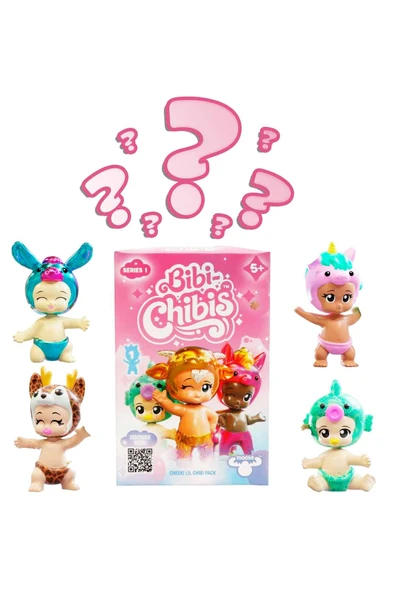 Bibi-Chibis Sürpriz Figür Paketi S1: Mutluluk Saçan Bebeklerle Duygusal Bir Keşfe Çık! ürün görseli 1