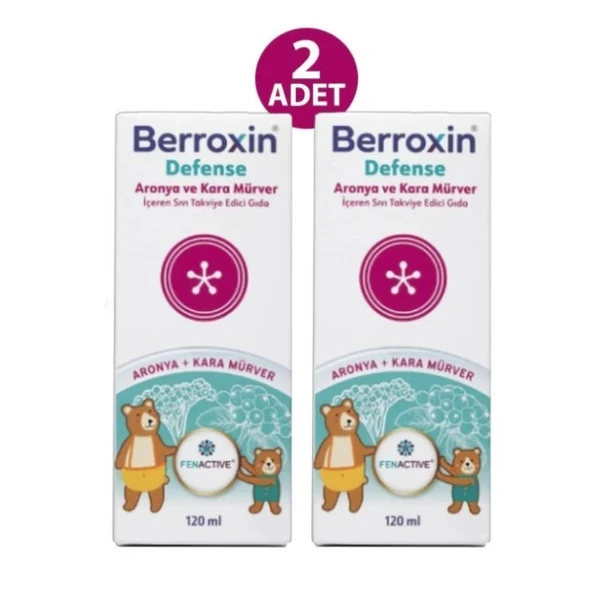 Berroxin Defense Şurup 120 ml 2 Adet Avantajlı Paket ürün görseli 1