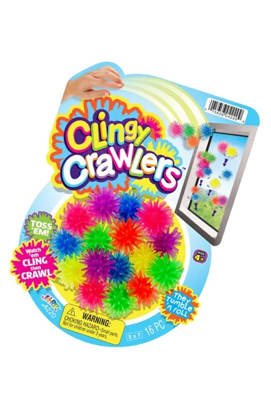 Clingy Crawlers Yapışkan Tırmanıcı Sürüngenler ile Duvarlar ve Camlar Artık Daha Eğlenceli! ürün görseli 1