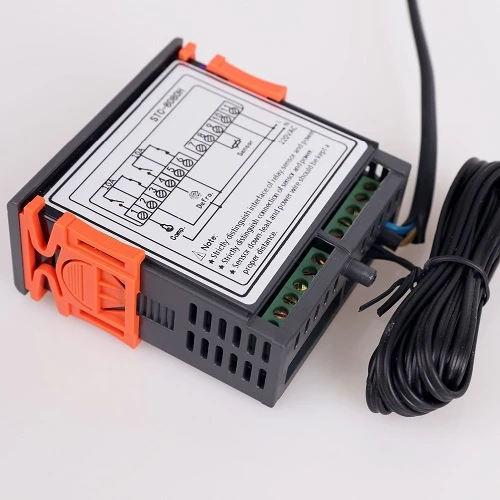 DİJİTAL TERMOSTAT STC-8080H TEK PROB 220V - Resim 2