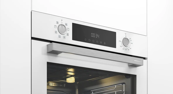 Arçelik AFC 341 B Beyaz Ankastre Fırın - Resim 3