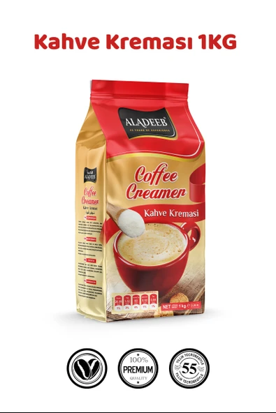 Kahve Kreması 1 Kg Toz Coffee Creamer Ekonomik Paket ürün görseli 1