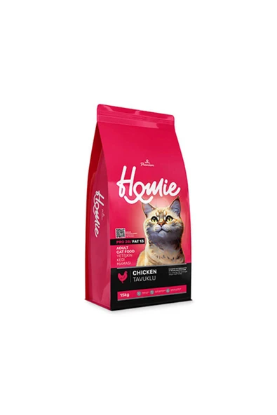 Homie Pro 28 Tavuklu Yetişkin Kedi Maması 15 Kg ürün görseli 1