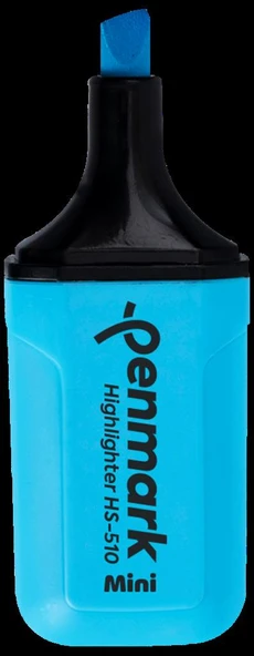 PENMARK FOSFORLU KALEM MINI NEON MAVI HS-510 ürün görseli 1