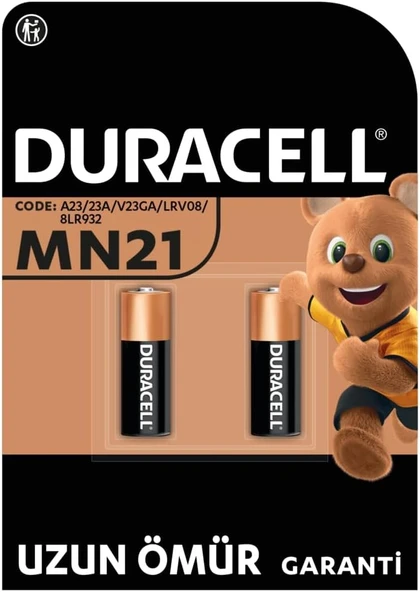 DURACELL MN21/23A 12V PİL 2Lİ ürün görseli 1