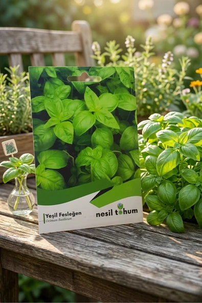 Yeşil Fesleğen Tohumu ürün görseli 1