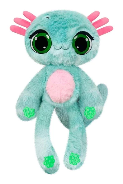 Bubble Pops Whacky Watermelon Axolotl: Kokusuyla Büyüleyen Şişme Peluş Aksolotl! ürün görseli 1