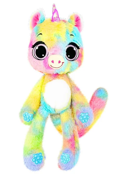 Bubble Pops Raspberry Burst Unicorn: Kokusuyla Büyüleyen Şişme Peluş Unicorn! ürün görseli 1