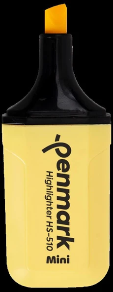 PENMARK FOSFORLU KALEM MINI PASTEL LIMONI HS-510 ürün görseli 1