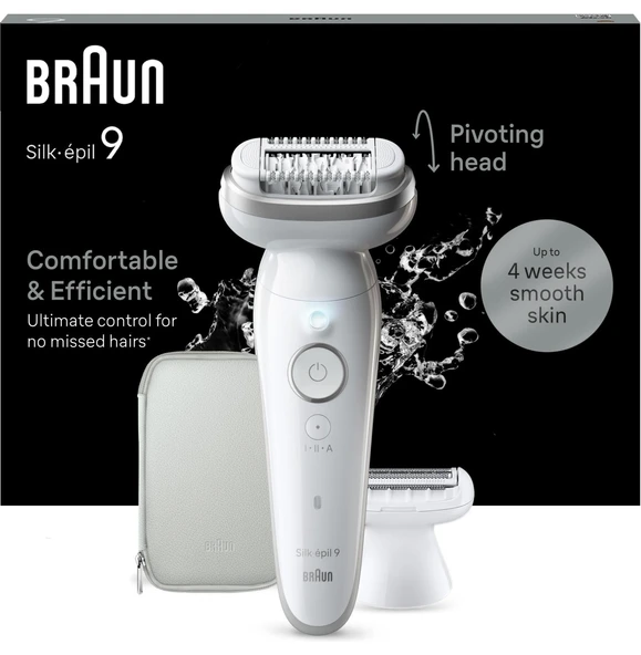 Braun Silk-epil 9 9-041 Islak Kuru Epilasyon Aleti ürün görseli 1