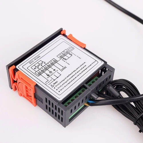 DİJİTAL TERMOSTAT STC-9200 ÇİFT PROB 220V - Resim 2