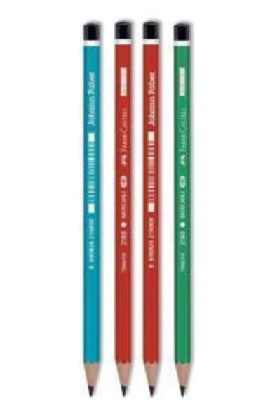 Faber-castell Mercanlı Kurşun Kalem 4 Adet ürün görseli 1