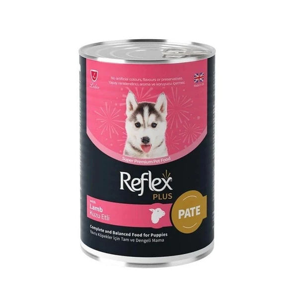Reflex Pate Kuzu Etli 395 gr Yavru Köpek Konserve Maması ürün görseli 1