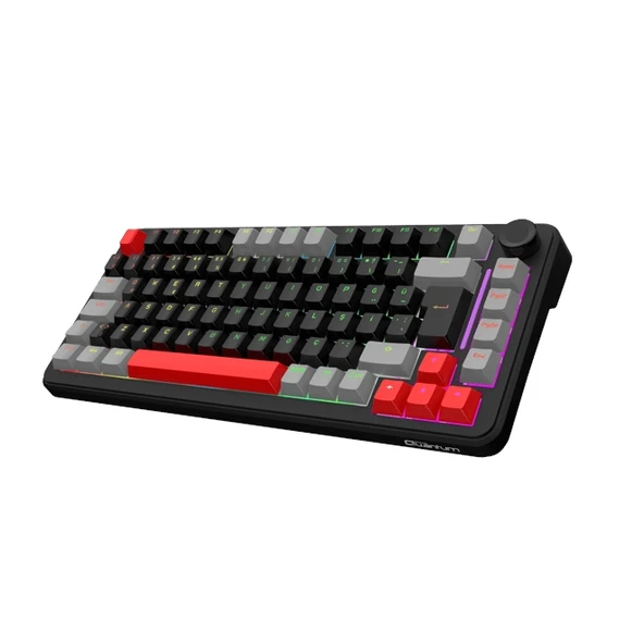 QUANTUM MECHACORE Kablolu USB Q Trk RGB Gaming Klavye - Resim 4