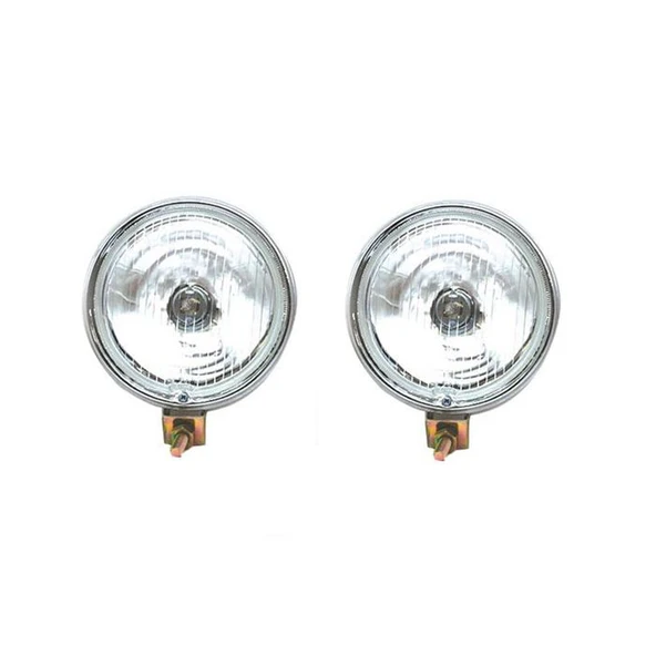 Sis Lambası Beyaz Büyük Oben Yuvarlak 16 Cm Off Road Sis Farı 2 Adet 12v ürün görseli 1