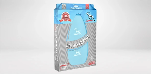 Gazzella SY STX 3285-D Keçeli Ütü Masası Bezi - Mavi ürün görseli 1