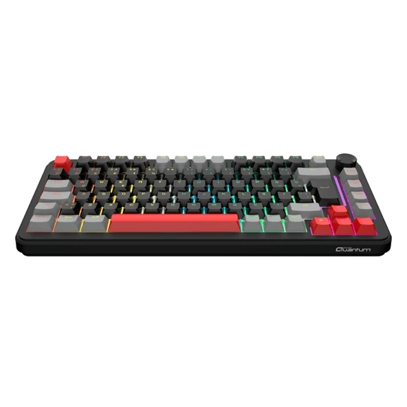 QUANTUM MECHACORE Kablolu USB Q Trk RGB Gaming Klavye - Resim 3