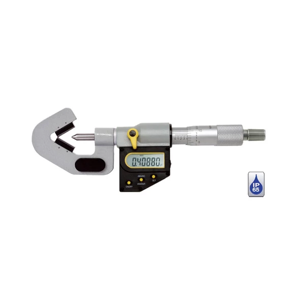 Asimeto Dijital V Yataklı Mikrometre 5-20mm AS-155020 ürün görseli 1