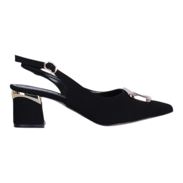 Esracan 2809 5Cm Slingback Kadın Topuklu Ayakkabı ürün görseli 1
