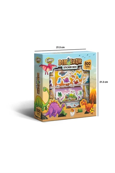 Aden Oyuncak Sticker Set Dinosaur ADN-3161 ürün görseli 1