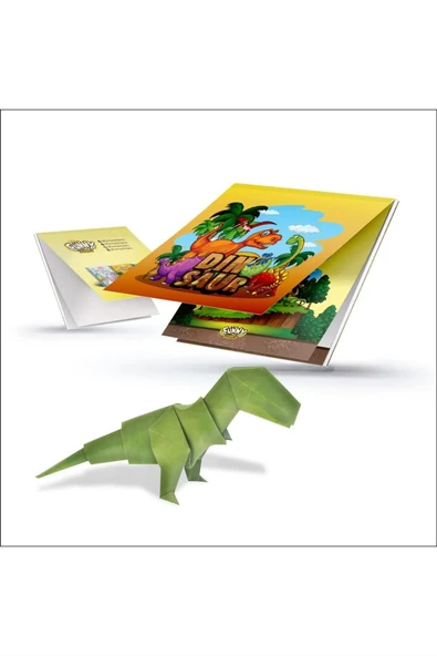 Aden Oyuncak Sticker Set Dinosaur ADN-3161 - Resim 3