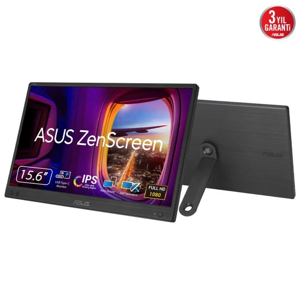 Asus Zenscreen 15.6" 5ms 60Hz USB-C Taşınabilir IPS (MB166CR) Monitör ürün görseli 1