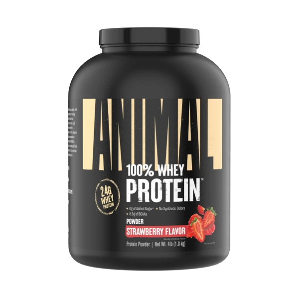 Animal, 100% Whey Protein 1.8kg Çilek Aromalı ürün görseli 1