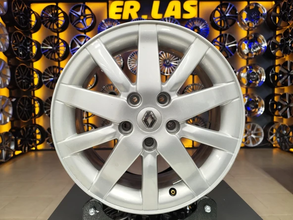 4 Adet RENAULT ORIJINAL 6*16 5*114.3 ET47 66.1 SILVER JANT REVİZE EDİLMİŞ (Takım) ürün görseli 1