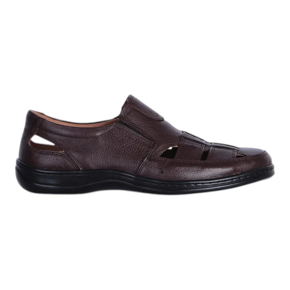 Moda Ayakkabı 254 Kayve Erkek Deri Sandalet Ayakkabı ürün görseli 1