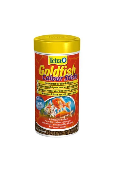 Tetra Goldfish Color Sticks Renklendirici Japon Baliği Yemi 100 ml ürün görseli 1