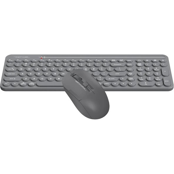 A4TECH FG3300 Kablosuz Q Trk Sessiz Gri Klavye - Mouse Set - Resim 4