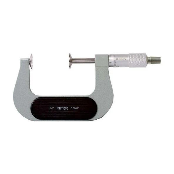 Asimeto Mekanik Dişli Mikrometre 125-150mm AS-141060 ürün görseli 1