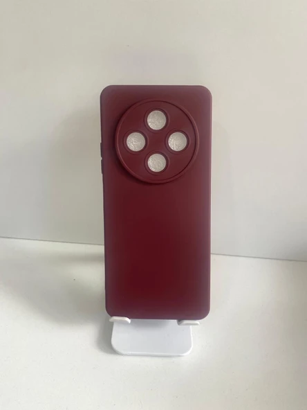 Redmi 14c kırmızı slikon kılıf ürün görseli 1