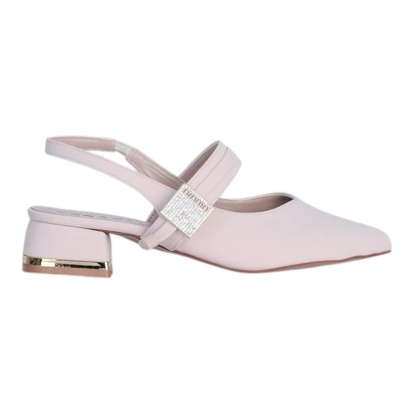 Esracan 2808 3Cm Slingback Kadın Topuklu Ayakkabı ürün görseli 1