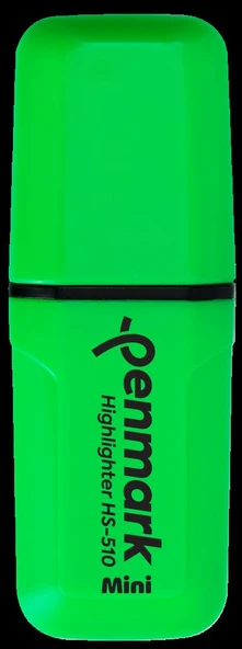 PENMARK FOSFORLU KALEM MINI NEON YESIL HS-510 ürün görseli 1
