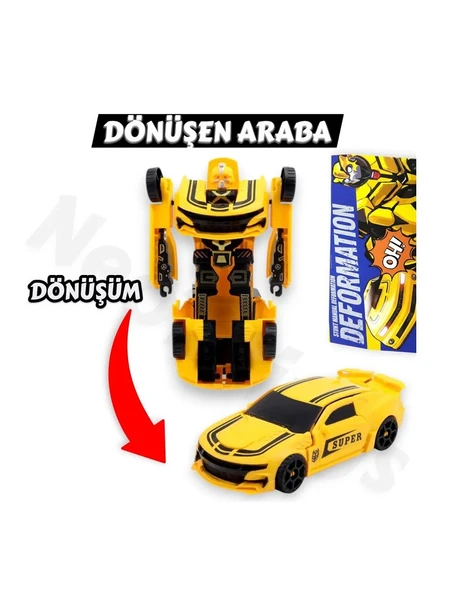 18 cm Arabaya Dönüşen Transformer Robot 5508 ürün görseli 1