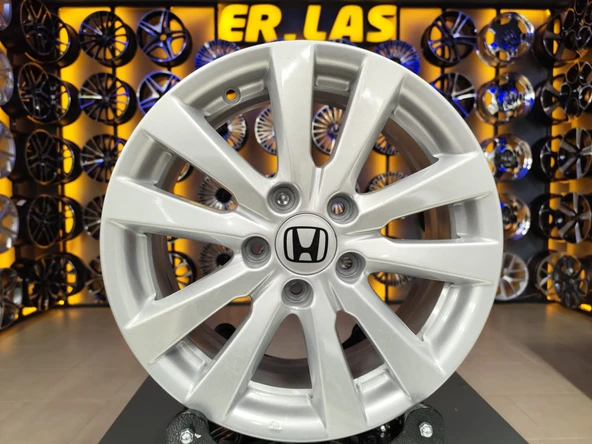 4 Adet HONDA ORIJINAL 6*16 5*114.3 ET45 64.1 SILVER JANT REVİZE EDİLMİŞ (Takım) ürün görseli 1