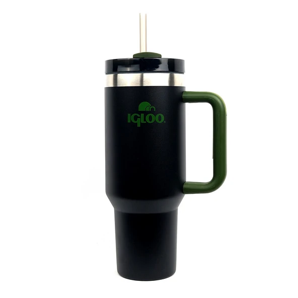 Igloo Stadler Thermo-Mug 1.2 Lt Siyah-Haki Pipetli Termos ürün görseli 1