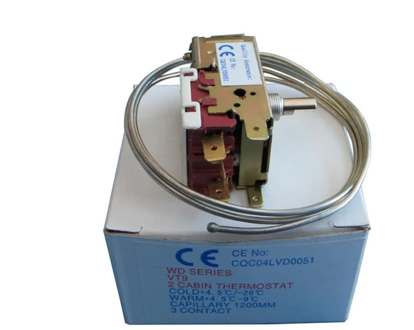 TERMOSTAT VT9 ÇİFT KAPI 120 CM KUYRUK ürün görseli 1