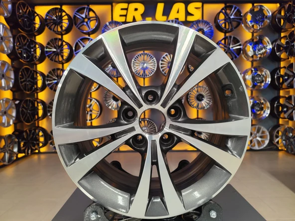 4 Adet ALFA ROMEO ORIJINAL 7*16 5*110 ET41 65.1 GUN MACK JANT REVİZE EDİLMİŞ (Takım) ürün görseli 1