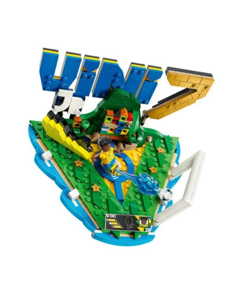 Lego Editions Vini Jr Unutulmaz Futbol Anları 510 Parça 43027 - Resim 5
