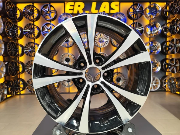 4 Adet ALFA ROMEO ORIJINAL 7*16 5*110 ET41 65.1 BLACK MACK JANT REVİZE EDİLMİŞ (Takım) ürün görseli 1