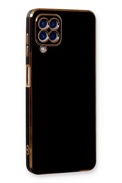 Newface Samsung Galaxy A22 Kılıf Volet Silikon - Siyah ürün görseli 1