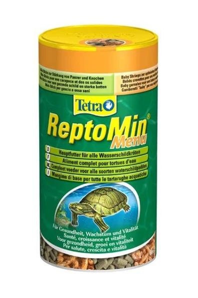 Tetra Reptomin Menu 3in1 Kaplumbağa Yemi 250 ml ürün görseli 1